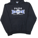 RUSSELL ATHLETIC Park Elite Volleyball Mens Black Hoodie USA S