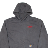 CARHARTT Loose Fit Mens Grey Hoodie XL