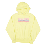 CHAMPION REVERSE WEAVE Womens Yellow Hoodie S