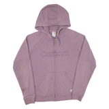 CARHARTT Womens Purple Hoodie Full Zip M