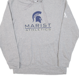 ADIDAS Marist Athletics Mens Grey Hoodie USA M