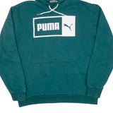 PUMA Womens Green Hoodie M