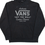 VANS Mens Black Hoodie S