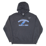 NIKE Track & Field Mens Grey Hoodie USA XL