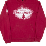 ADIDAS Indiana Hoosiers Mens Red Hoodie USA M