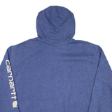 CARHARTT Loose Fit Mens Blue Hoodie 2XL