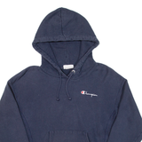 CHAMPION REVERSE WEAVE Womens Blue Hoodie S