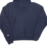 CHAMPION REVERSE WEAVE Womens Blue Hoodie S