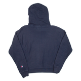 CHAMPION REVERSE WEAVE Womens Blue Hoodie S