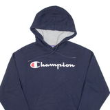 CHAMPION Mens Blue Hoodie XS