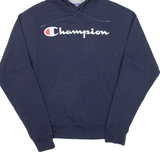 CHAMPION Mens Blue Hoodie XS