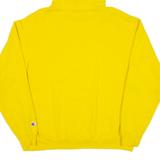 CHAMPION Michigan Football Mens Yellow Hoodie USA L