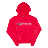 CHAMPION REVERSE WEAVE Mens Red Hoodie XS