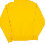 CHAMPION REVERSE WEAVE Mens Yellow Hoodie M