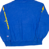 CHAMPION REVERSE WEAVE Mens Blue Hoodie L