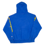 CHAMPION REVERSE WEAVE Mens Blue Hoodie L