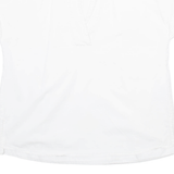 JOOP Womens Blouse White V-Neck M
