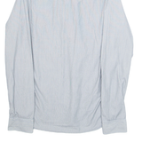 PME LEGEND Mens Shirt Grey Pinstripe Long Sleeve L