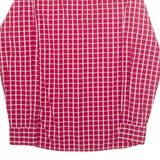 TOMMY HILFIGER Mens Shirt Red Check Long Sleeve M