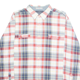 NAUTICA Mens Shirt White Check Long Sleeve XL