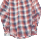 WRANGLER Mens Shirt Red Check Long Sleeve S