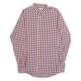 WRANGLER Mens Shirt Red Check Long Sleeve S