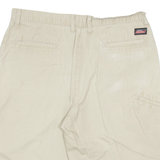 DICKIES Mens Workwear Shorts Beige Relaxed M W34