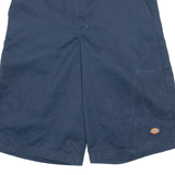 DICKIES Mens Workwear Shorts Blue Relaxed S W28