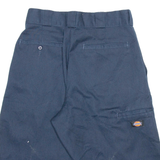 DICKIES Mens Workwear Shorts Blue Relaxed S W28