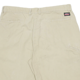 DICKIES Mens Workwear Shorts Beige Relaxed XL W38