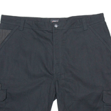 DICKIES Mens Workwear Shorts Black Relaxed XL W40