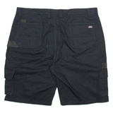 DICKIES Mens Workwear Shorts Black Relaxed XL W40