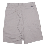 DICKIES Mens Workwear Shorts Grey Relaxed L W36