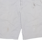 DICKIES Mens Workwear Shorts Grey Relaxed XL W38