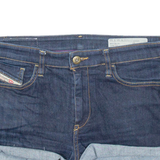 DIESEL Womens Denim Shorts Blue Relaxed M W30