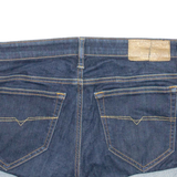 DIESEL Womens Denim Shorts Blue Relaxed M W30