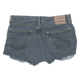 LEVI'S Womens Denim Shorts Black Relaxed M W33