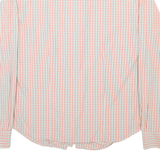 DONALDSON Womens Shirt Red 90s Check Long Sleeve L