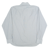 DKNY Mens Shirt Black Pinstripe Long Sleeve XL