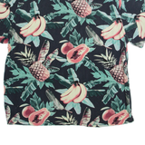 H&M Mens Hawaiian Shirt Black L