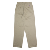 TOMMY HILFIGER Chino Mens Trousers Beige Regular Straight W26 L32