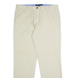 TOMMY HILFIGER Chino Mens Trousers Beige Regular Straight W34 L32