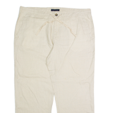 TOMMY HILFIGER Mens Trousers Beige Relaxed Straight W40 L30