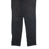HOLLISTER Chino Womens Trousers Black Regular Tapered W26 L30