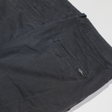 HOLLISTER Chino Womens Trousers Black Regular Tapered W26 L30