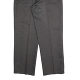 DUNLOP Chino Mens Trousers Grey Regular Straight W34 L29
