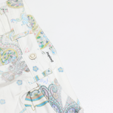 DESIGUAL Womens Trousers White Regular Tapered W28 L28