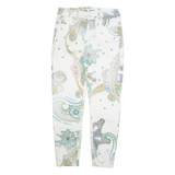 DESIGUAL Womens Trousers White Regular Tapered W28 L28