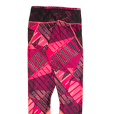 PUMA Womens Trousers Pink Slim Tapered W24 L27