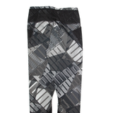PUMA Womens Trousers Black Slim Tapered W24 L27